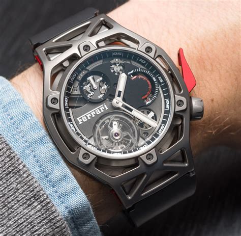 Replica Hublot Techframe Ferrari 70 years Tourbillon Chronograph